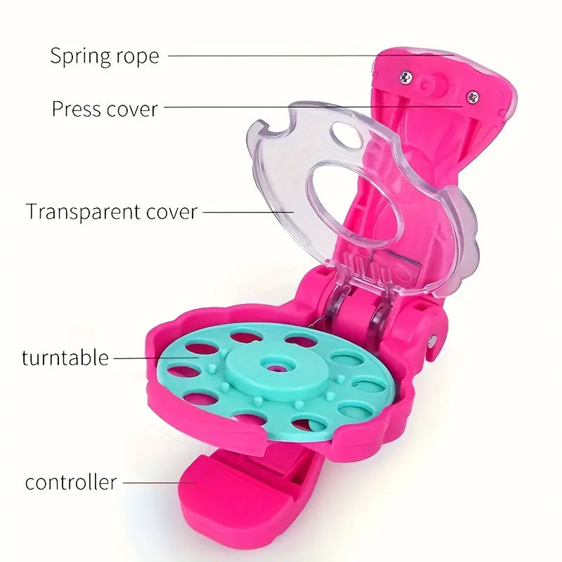 Kit Timbro Gemme per Capelli Incantati – Accessorio Brillante per Look Glamour e Momenti Magici