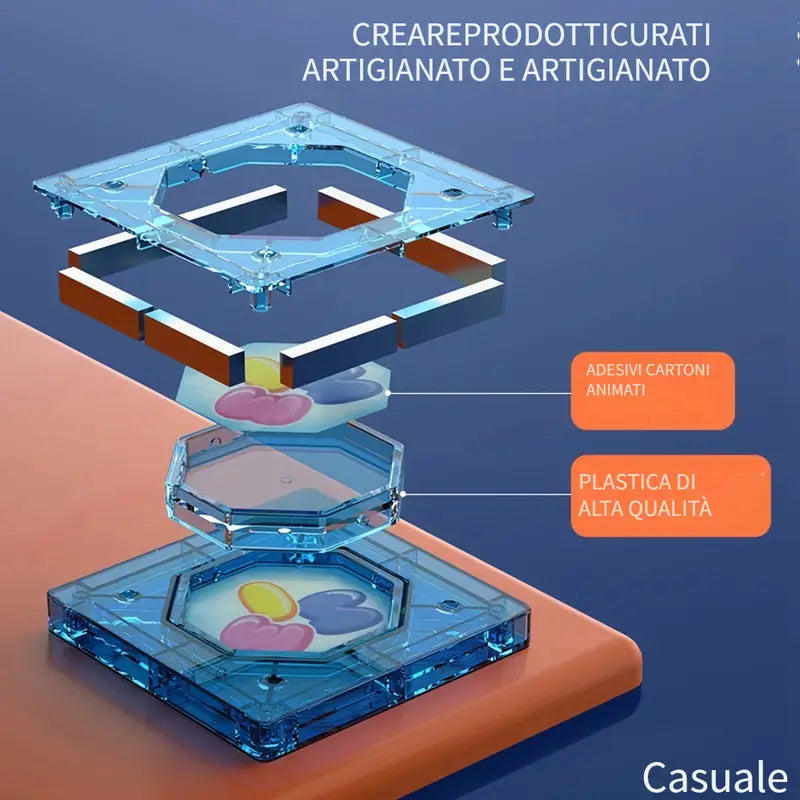 Set di Blocchi Magnetici Educativi per Bambini