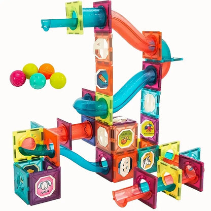Set di Blocchi Magnetici Educativi per Bambini