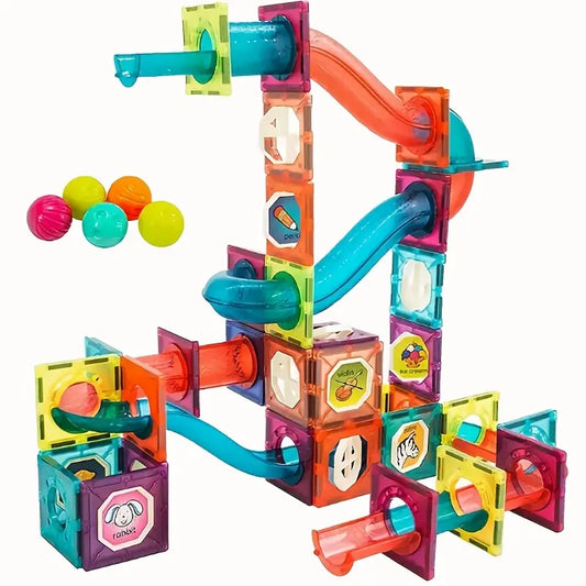 Set di Blocchi Magnetici Educativi per Bambini