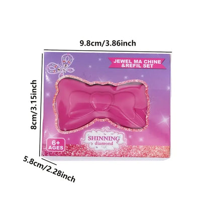 Kit Timbro Gemme per Capelli Incantati – Accessorio Brillante per Look Glamour e Momenti Magici