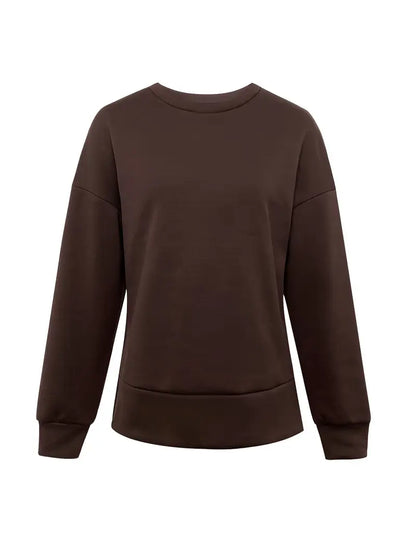 Maglione Oversize Donna Nero – Pullover Caldo e Chic per Autunno/Inverno