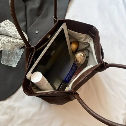 Borsa a mano Hobo da donna colore Caffe